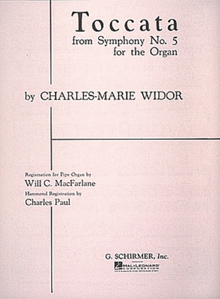 Book cover for Toccata (from Symphony No. 5)