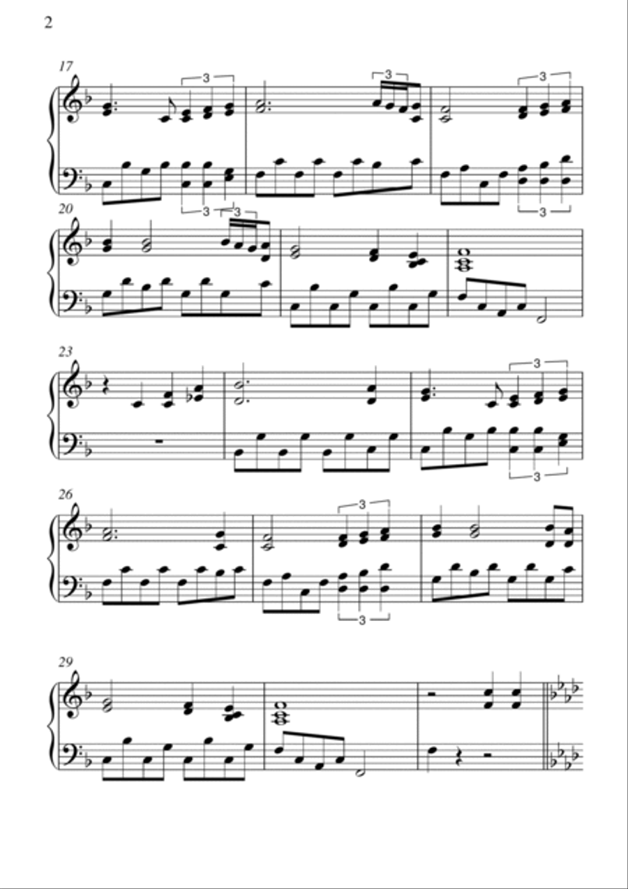 Sobre la terra Piano Solo scores gallery preview page 2