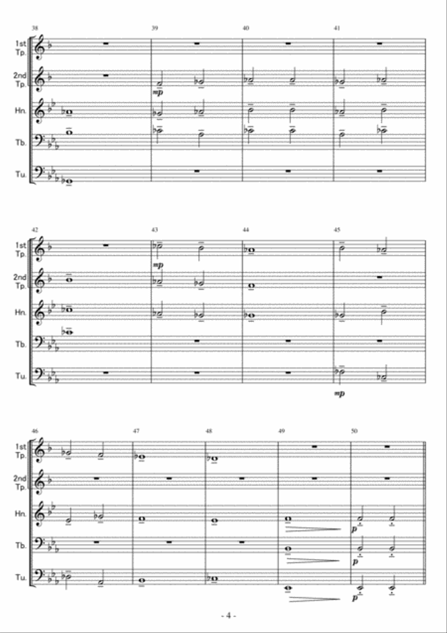 <Brass Quintet> 