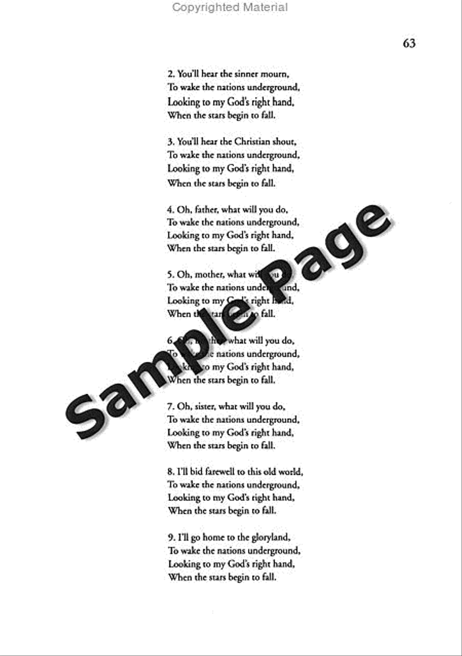 Best of Spirituals & Gospels Acoustic Guitar scores gallery preview page 64