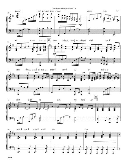 You Raise Me Up: Piano Accompaniment