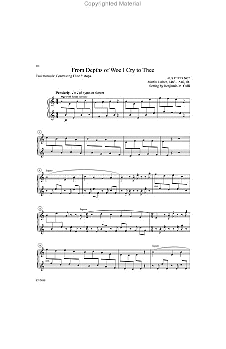 For Manuals Only, Set 2 Organ scores gallery preview page 4