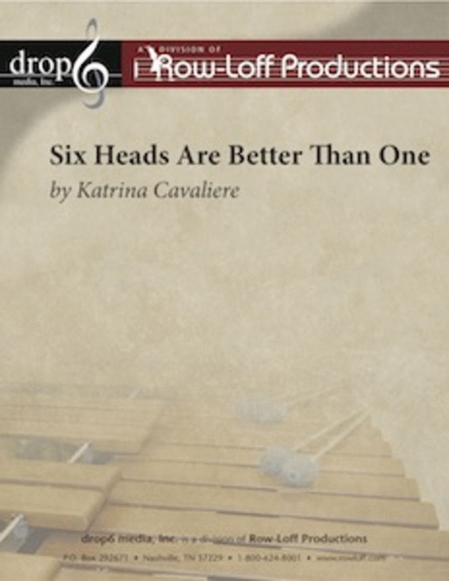 Six Heads Are Better Than One Score scores gallery preview page 1