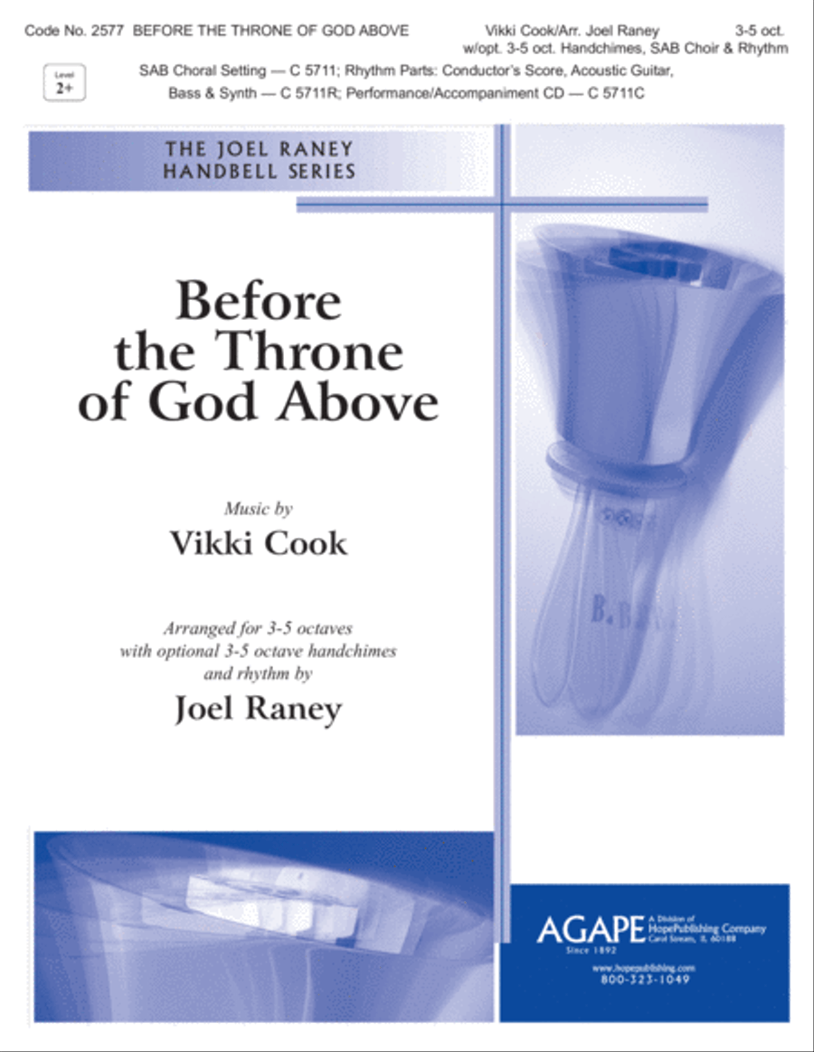Before the Throne of God Above 5-Octaves scores gallery preview page 1
