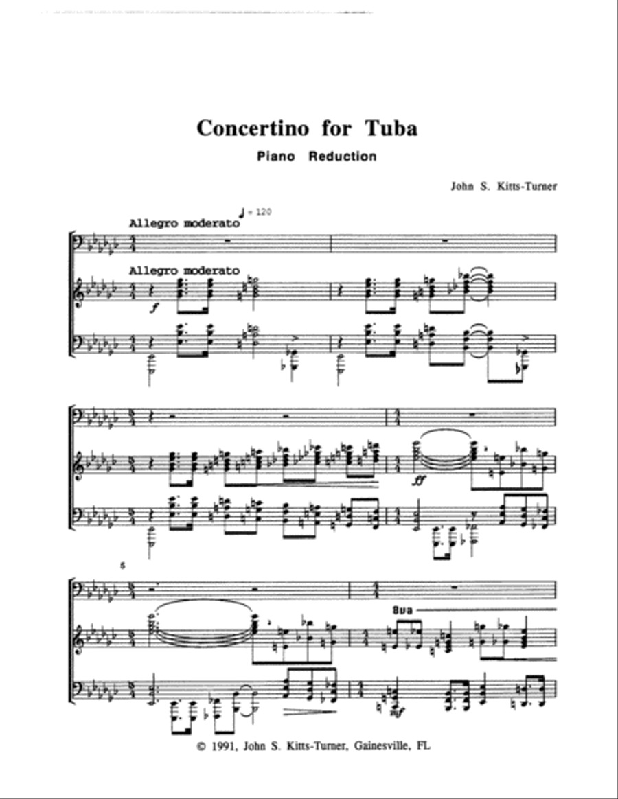 Concertino Tuba scores gallery preview page 2