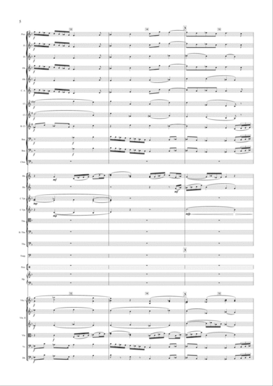 Symphonic Study(2nd edn) Symphonic Study(2nd edn) Full Orchestra scores gallery preview page 6