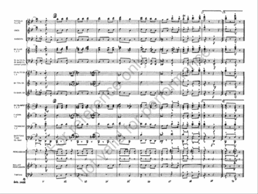 Royal Lancer Royal Lancer Concert Band scores gallery preview page 9