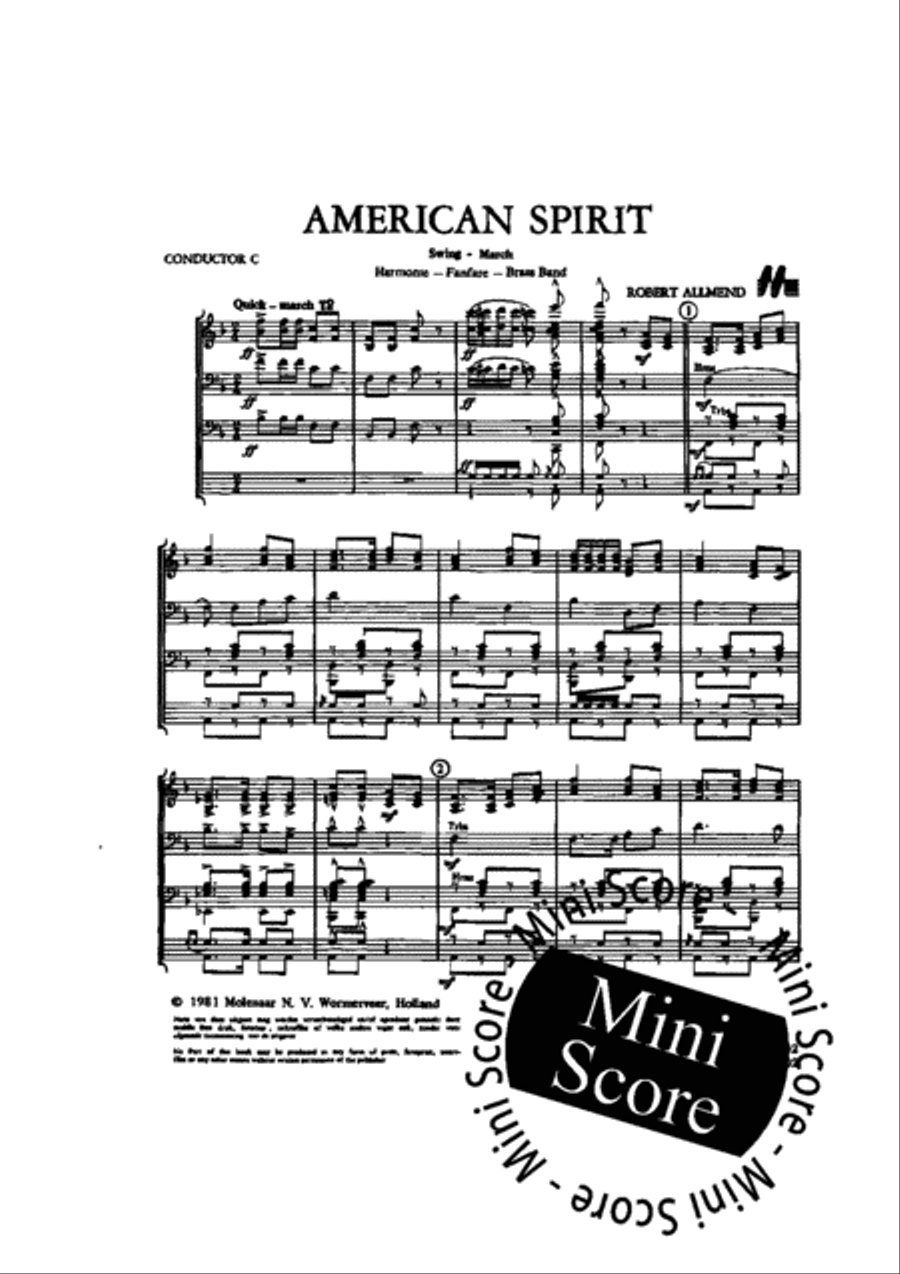 American Spirit Fanfare Band scores gallery preview page 4