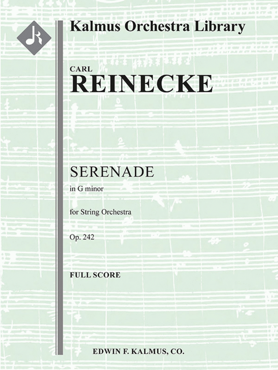Serenade in G minor, Op. 242 String Orchestra scores gallery preview page 1