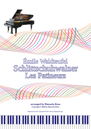 Schlittschuhwalzer - Les Patineurs (Emile Waldteufel; piano version G major)