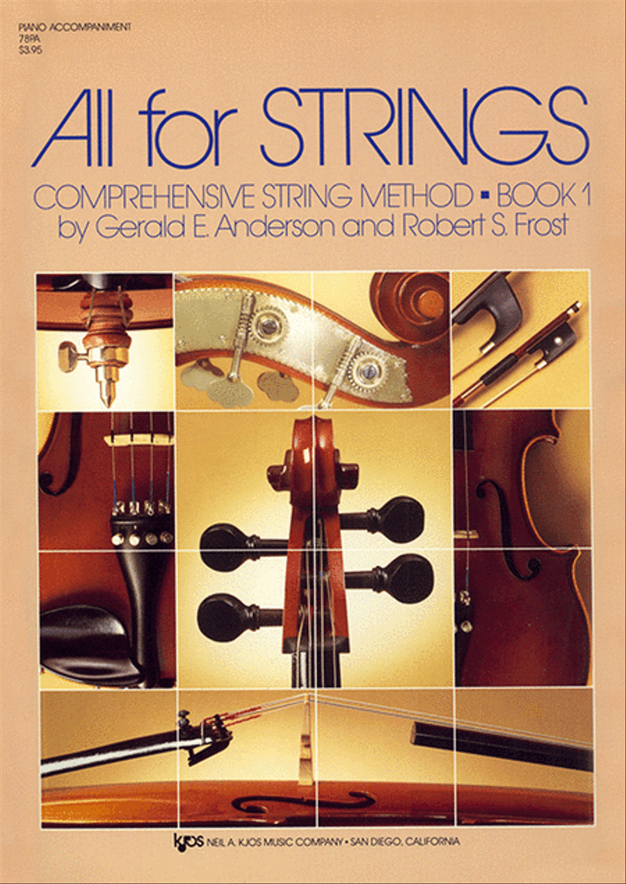 All For Strings Book 1 - Piano String Methods scores gallery preview page 1