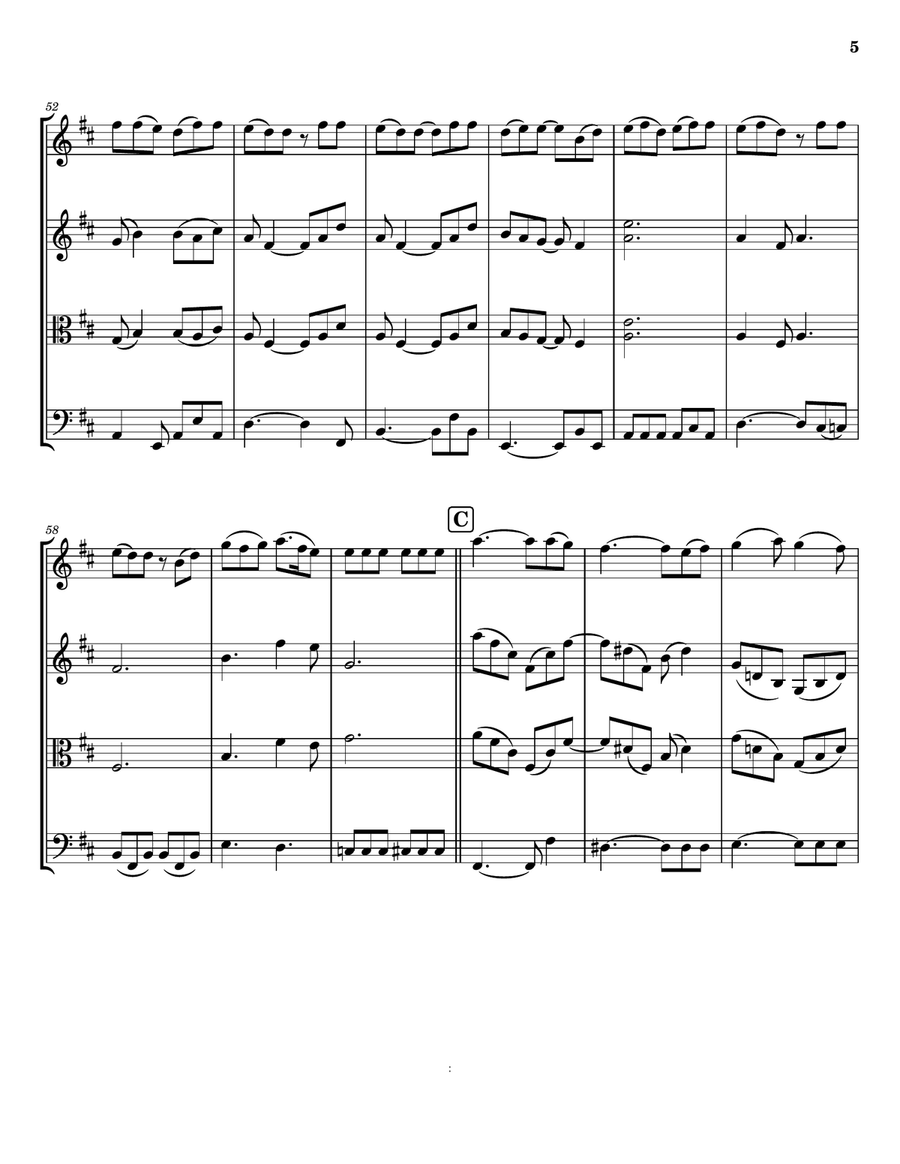 I'll Make Love To You String Trio scores gallery preview page 5