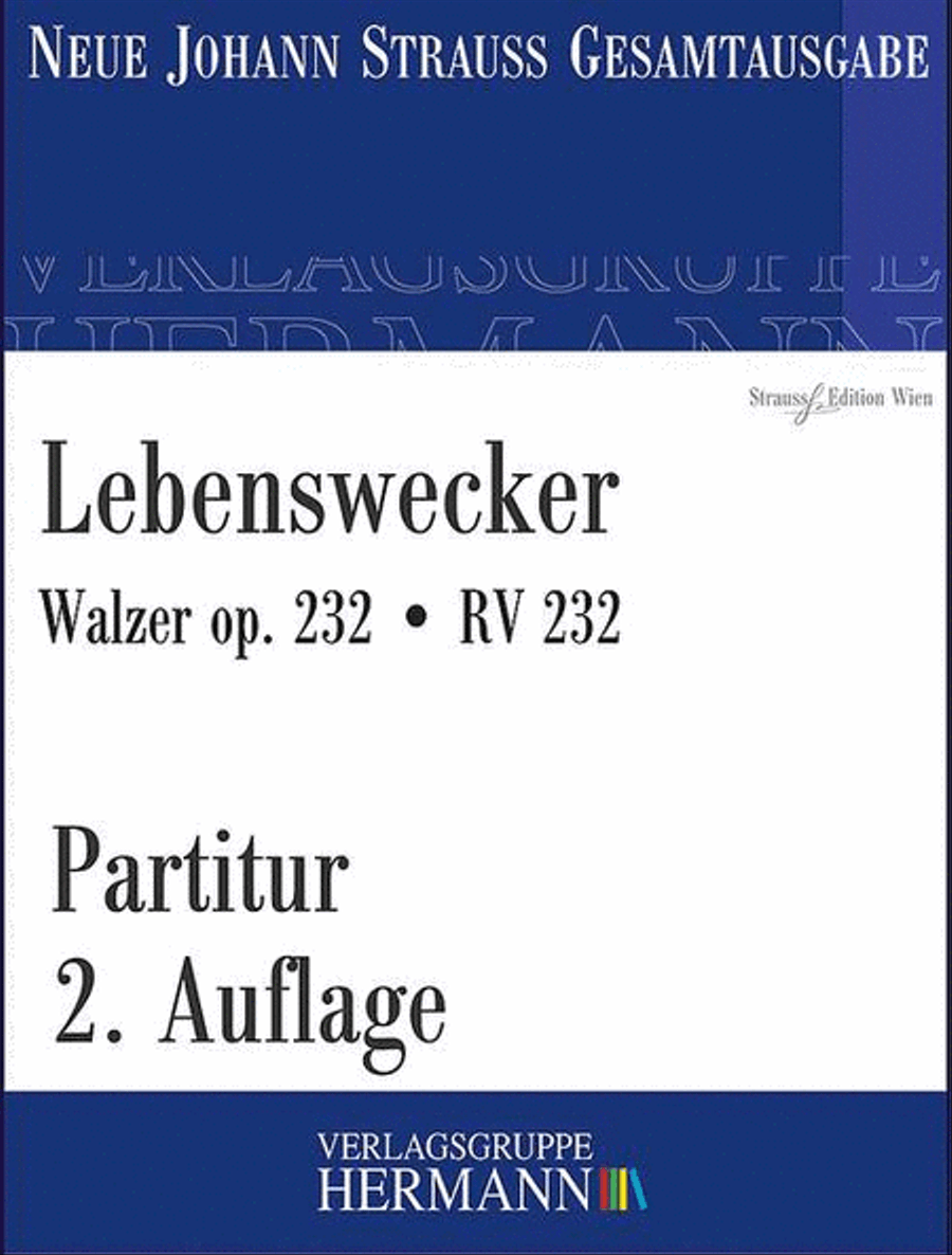 Lebenswecker op. 232 RV 232 Orchestra scores gallery preview page 1
