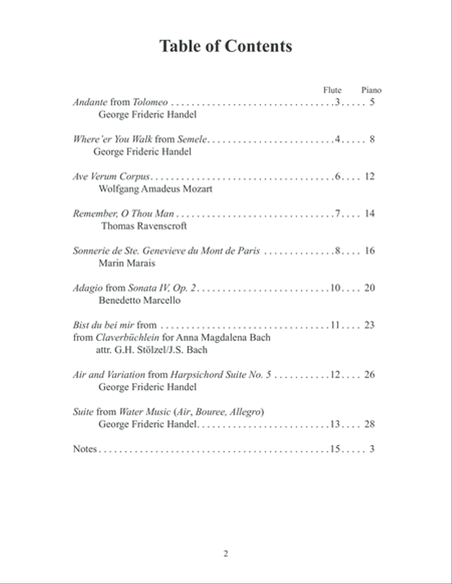 Sacred Classics for Flute and Piano Made Easy Oboe scores gallery preview page 3