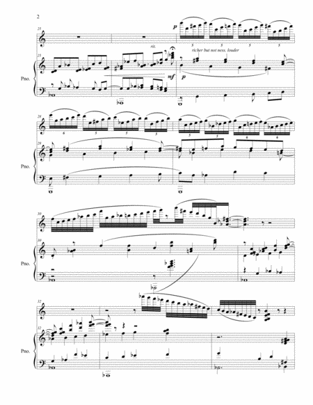 Sonata 3 For Piano 'Christmas in Michigan" image number null