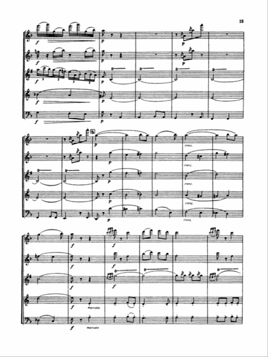Liadov: Eight Russian Folk Dances, Op. 58 Part scores gallery preview page 3