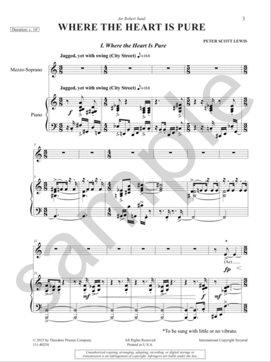 Where The Heart Is Pure Chamber Music scores gallery preview page 4