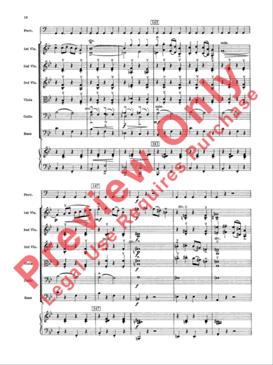 Sleigh Ride Sleigh Ride String Orchestra scores gallery preview page 17