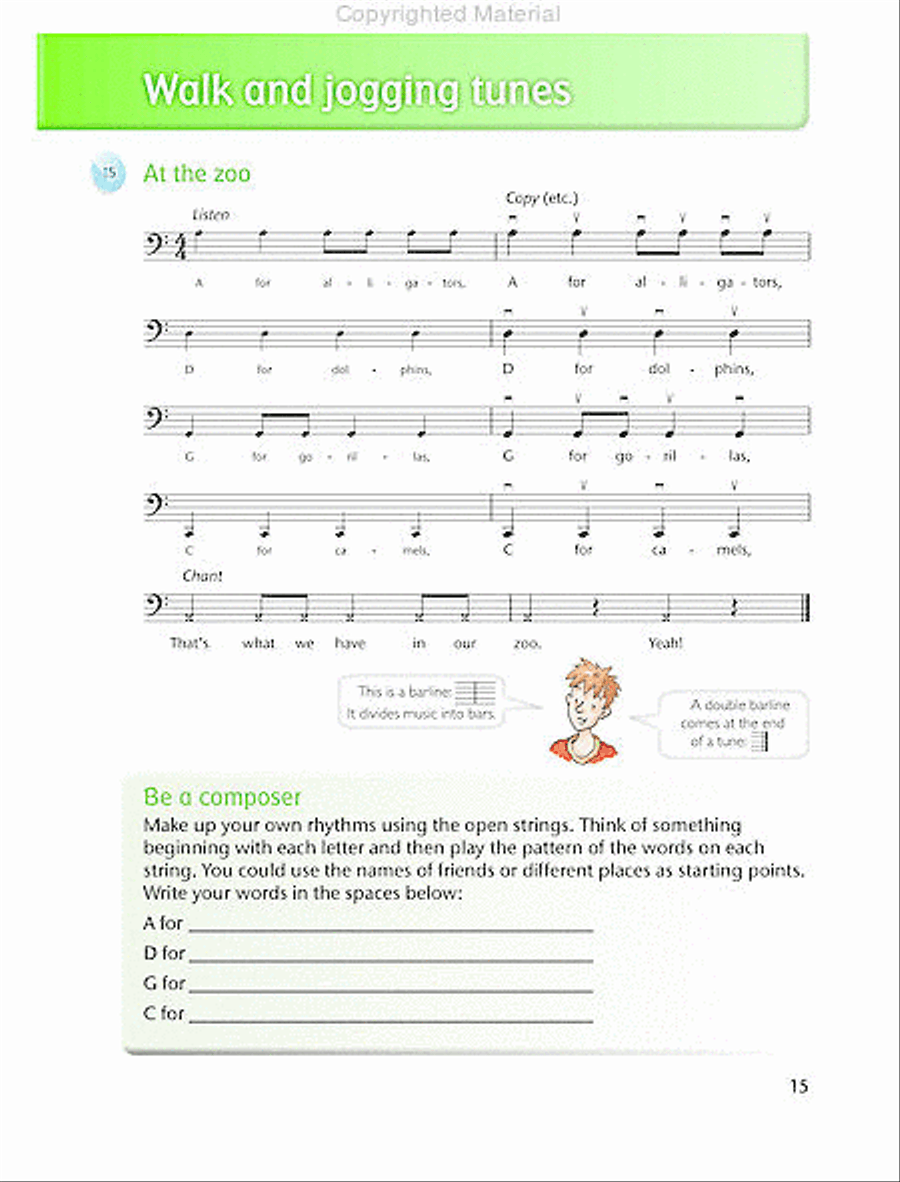 Cello Time Starters String Methods scores gallery preview page 4