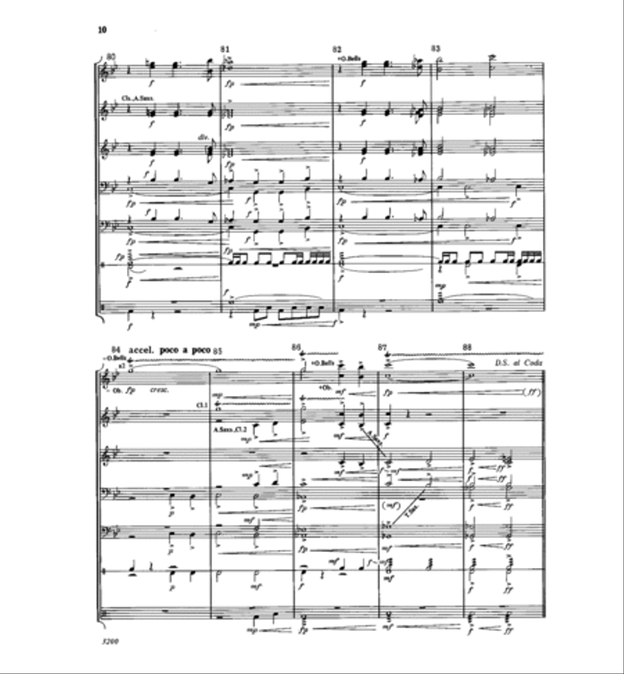 Diabolique Diabolique Concert Band scores gallery preview page 10