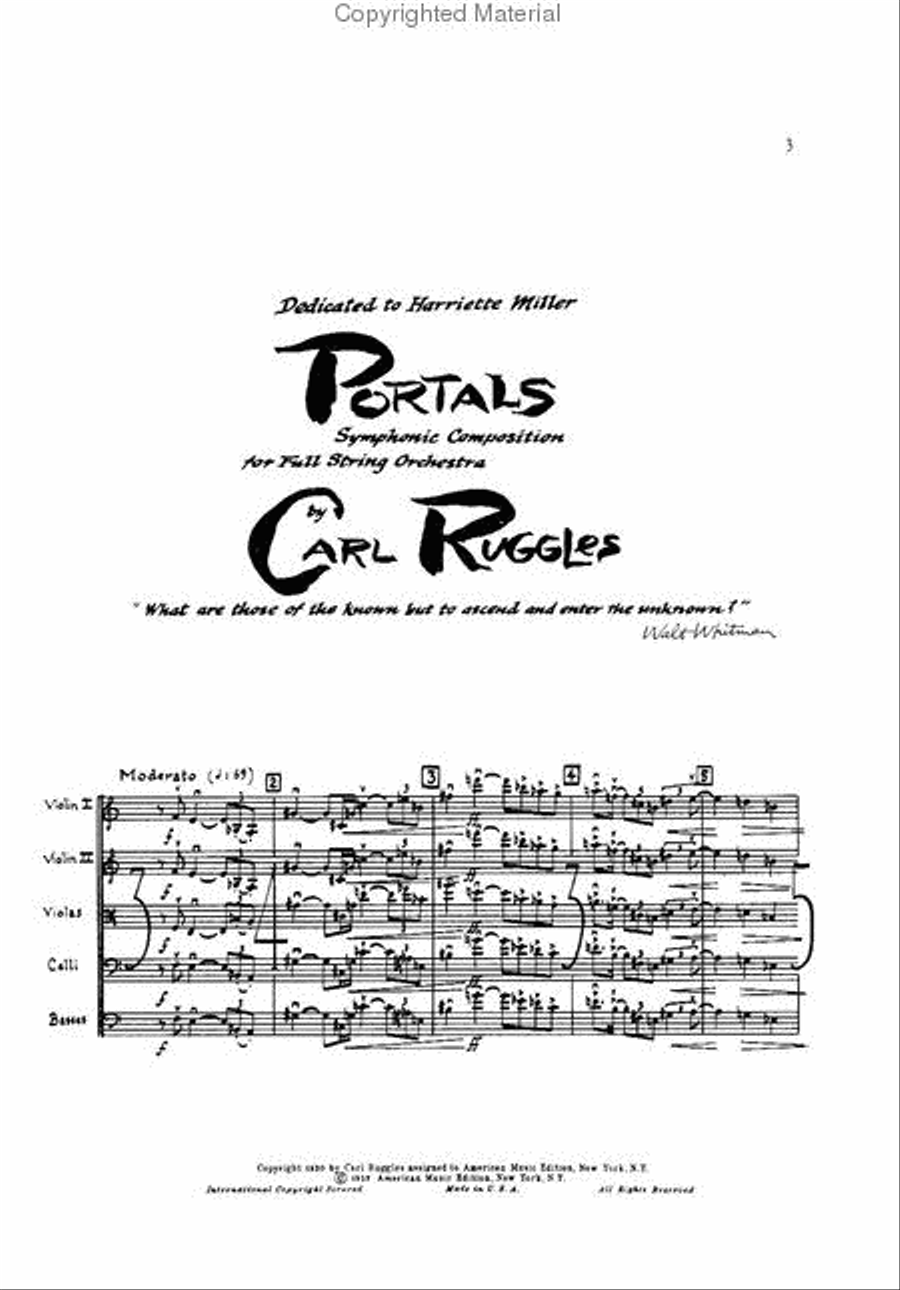 Portals Portals Orchestra scores gallery preview page 2