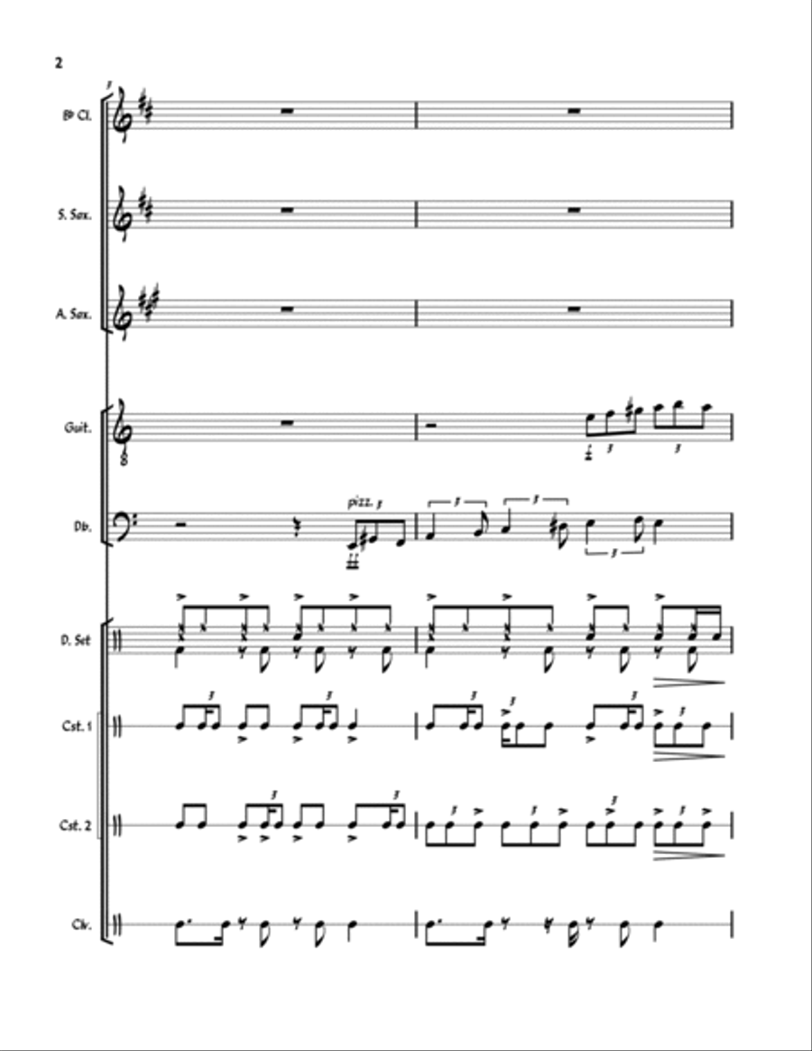 Point Taken Jazz Ensemble scores gallery preview page 2