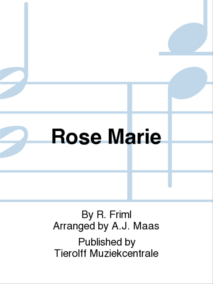Rose-Marie Concert Band scores gallery preview page 1