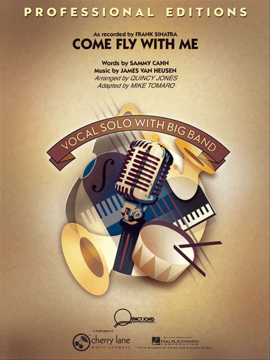 Come Fly with Me (Key: Bb) Jazz Ensemble scores gallery preview page 1