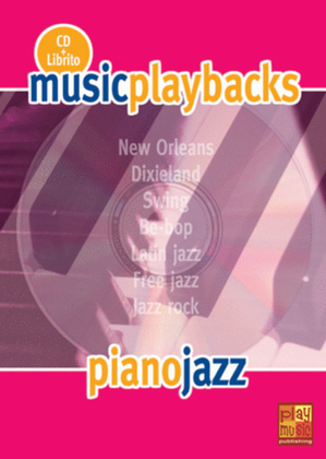 Music Playbacks CD: Piano Jazz (Spanish)