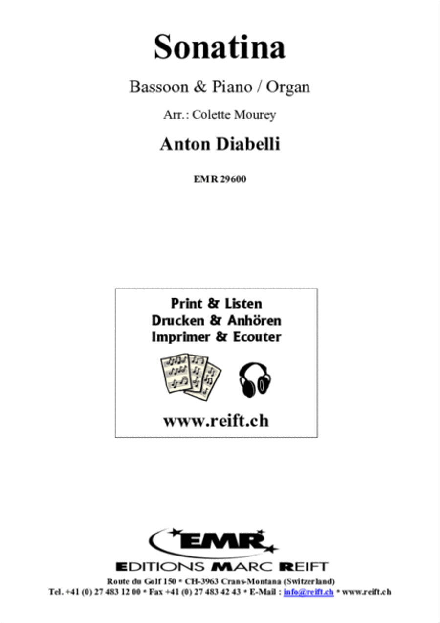 Sonatina Bassoon Solo scores gallery preview page 2