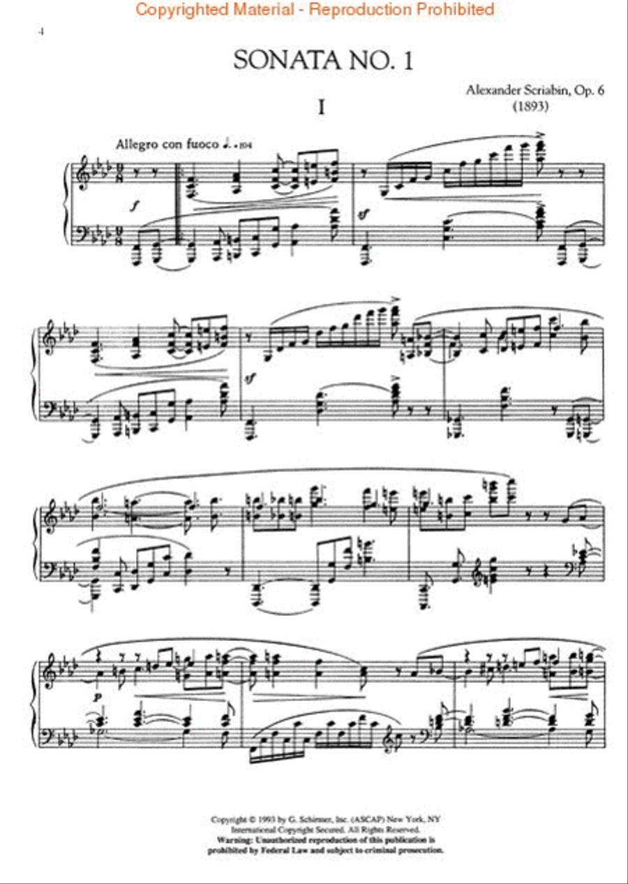 Piano Sonatas – Centennial Edition Piano Solo scores gallery preview page 2