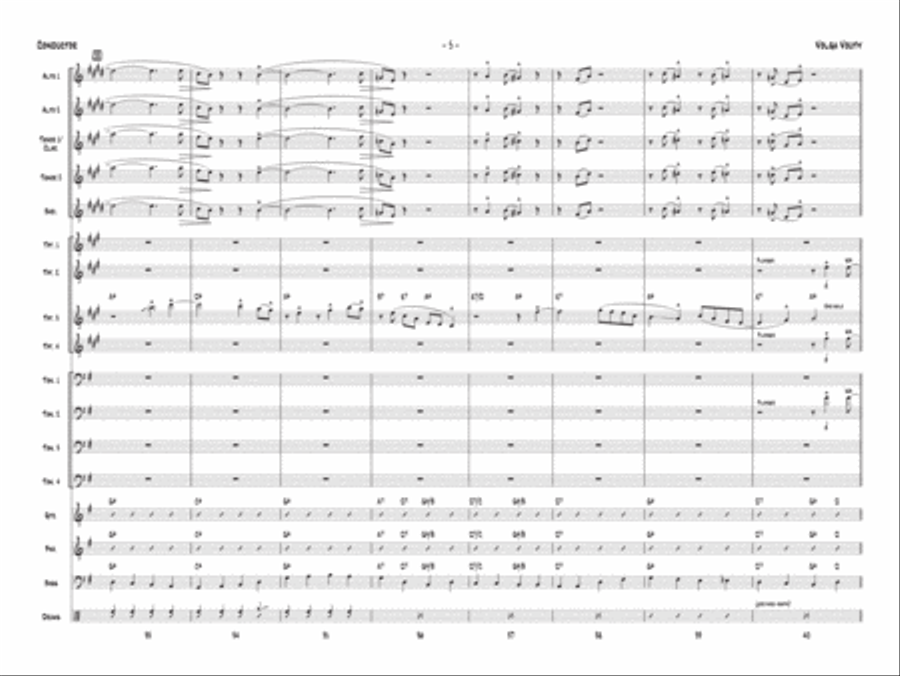 The Nutcracker Suite Jazz Ensemble scores gallery preview page 31