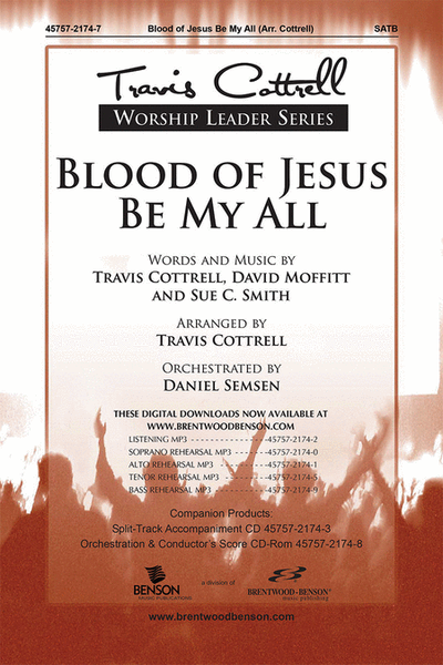 Blood Of Jesus By My All (Split Track Accompaniment CD)