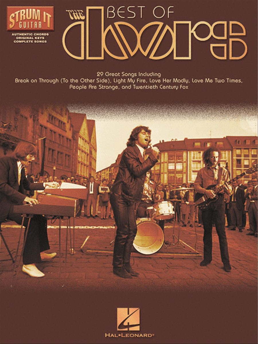 Best of the Doors Easy Guitar scores gallery preview page 1