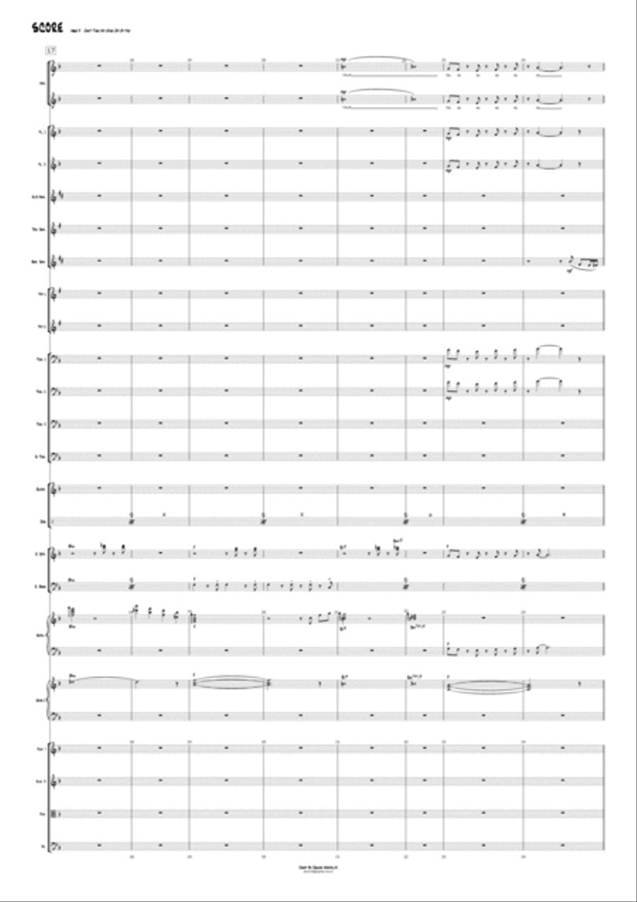 Can't Take My Eyes Off Of You Jazz Ensemble scores gallery preview page 3
