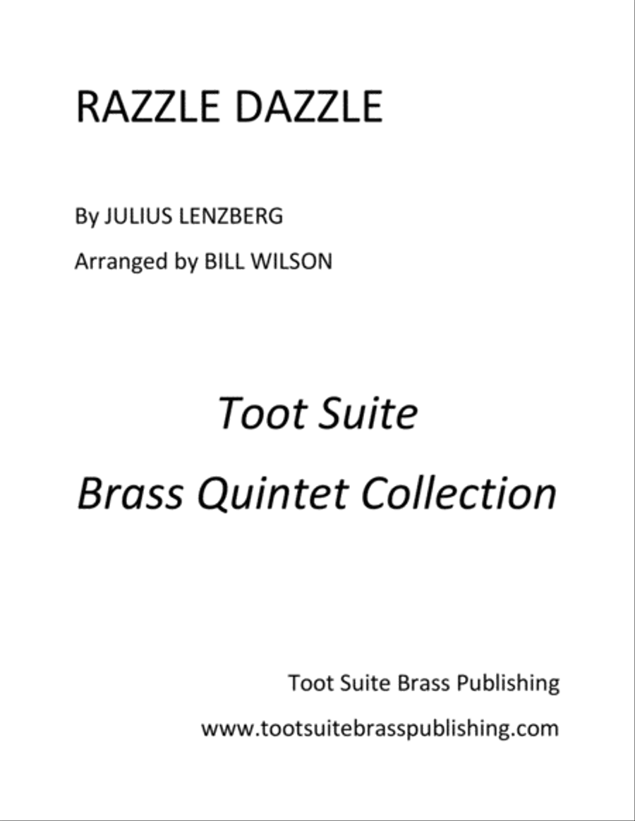Razzle Dazzle Brass Quintet scores gallery preview page 1
