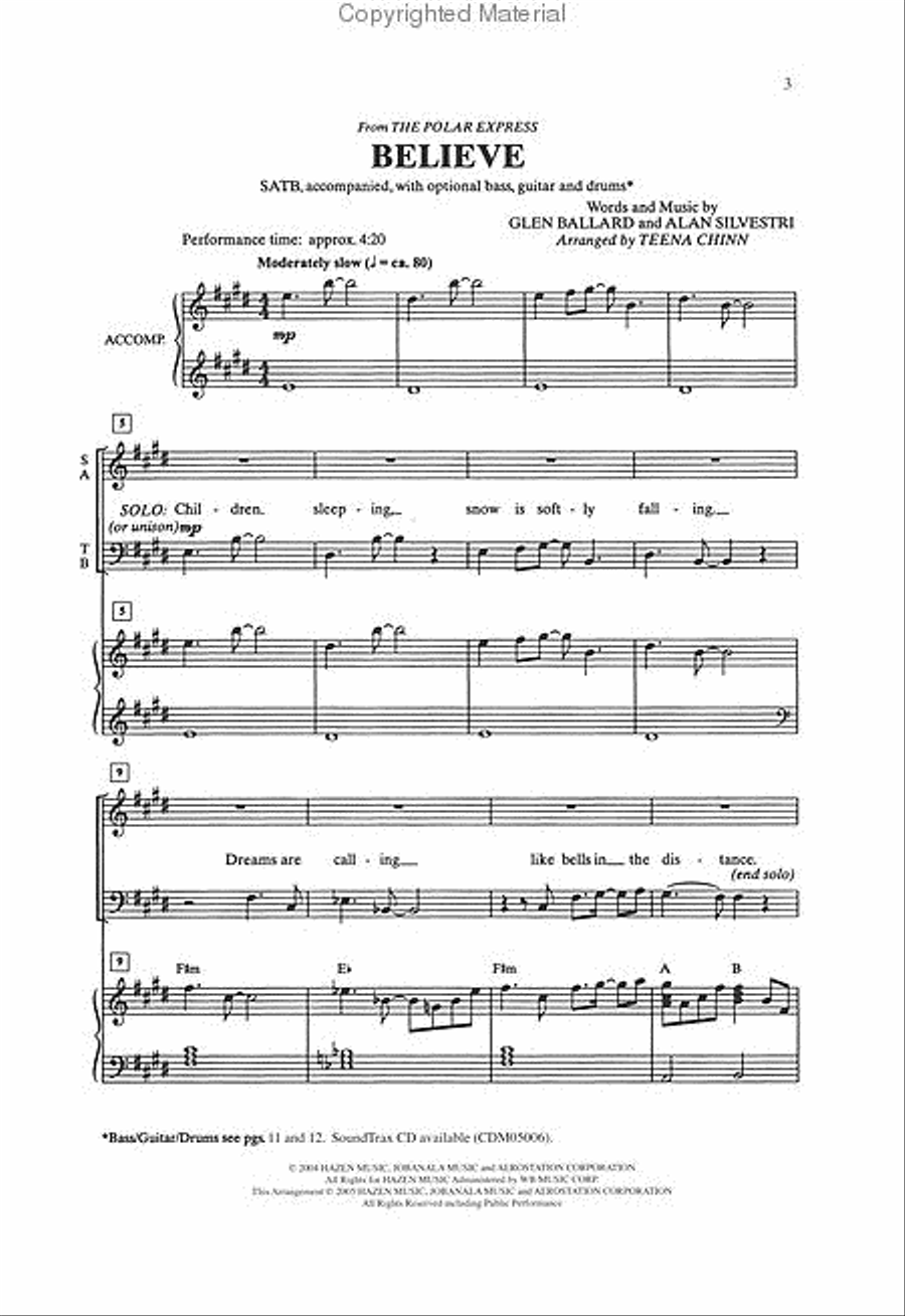 Top Christmas Pop Top Christmas Pop 4-Part scores gallery preview page 2