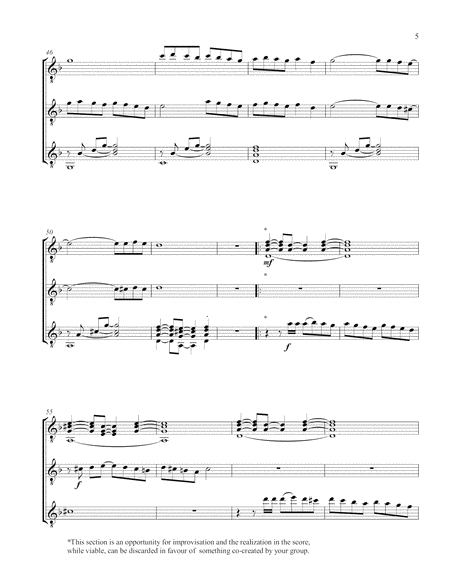 Chocolate (Guitar Trio) - Score and Parts image number null