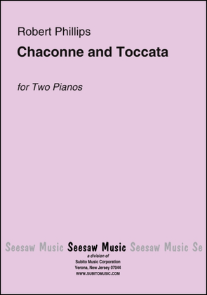 Book cover for Chaconne and Toccata