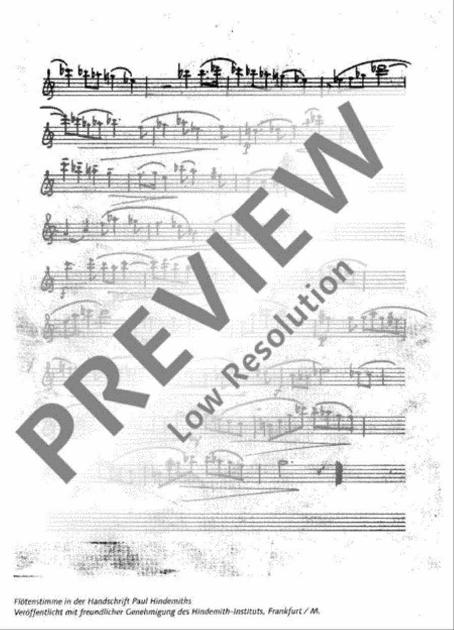 Evening Concert Flute Solo scores gallery preview page 6