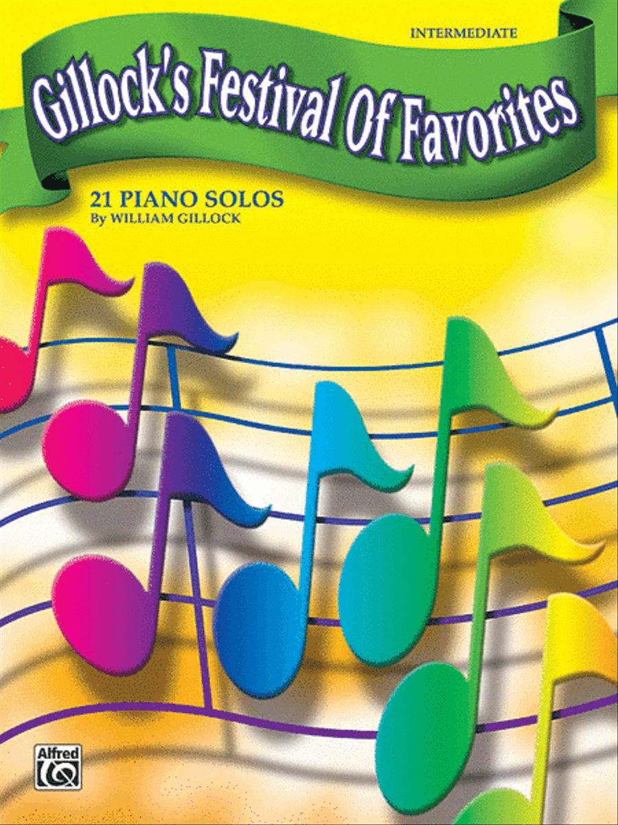 Gillock's Festival of Favorites Piano Solo scores gallery preview page 1