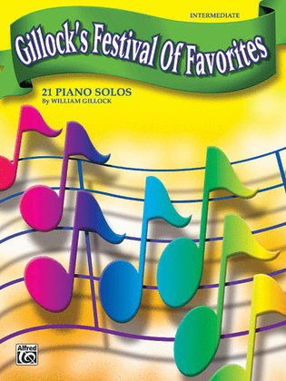 Book cover for Gillock's Festival of Favorites