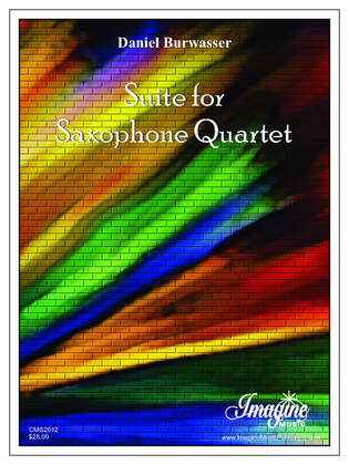 Book cover for Suite for Saxophone Quartet