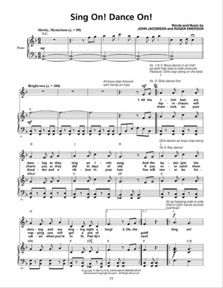 All Aboard the Music Express Vol. 3 Choir scores gallery preview page 5