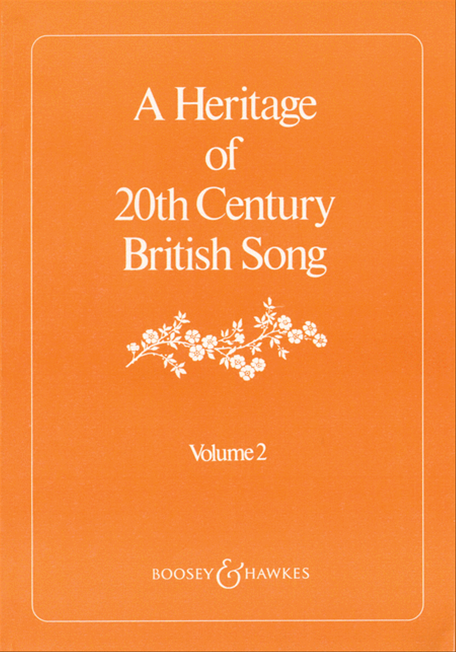 A Heritage of 20th Century British Song Voice Solo scores gallery preview page 1