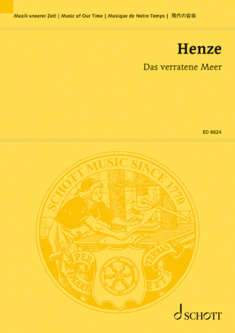 Das verratene Meer Study Score scores gallery preview page 1