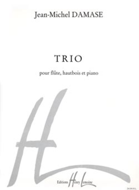Jean-Michel Damase: Trio (Flute/Oboe/Piano)