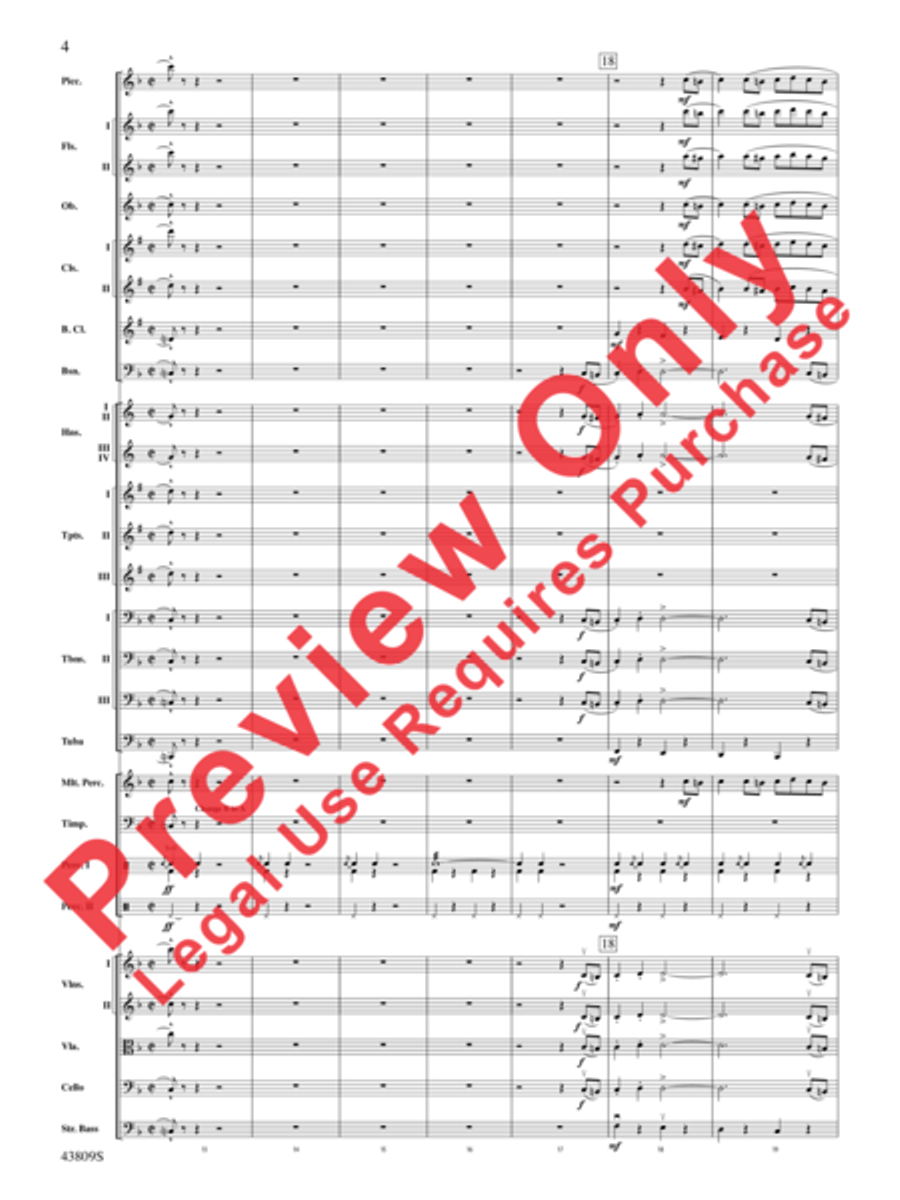 Gershwin by George! Full Orchestra scores gallery preview page 5