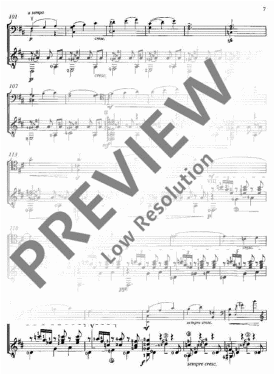 Córdoba (Nocturne) Cello scores gallery preview page 8