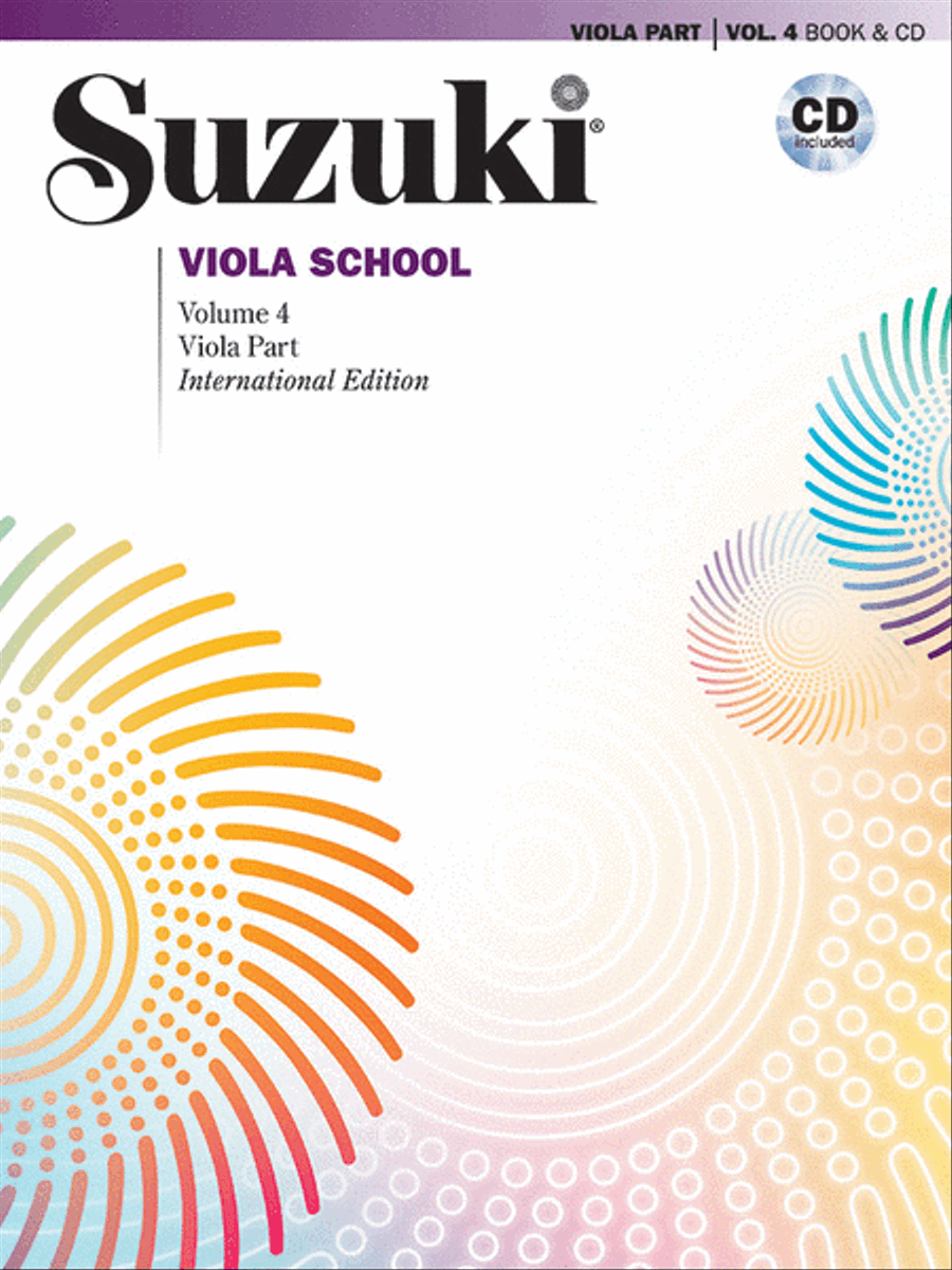 Suzuki Viola School, Volume 4 String Methods scores gallery preview page 1